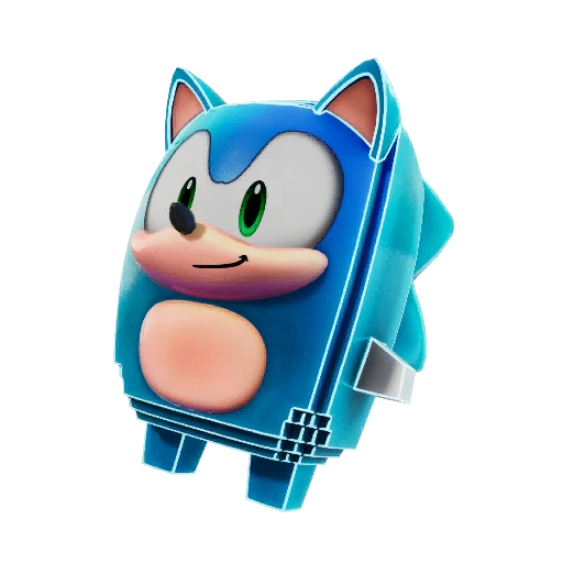Sonic sprite from Fortnite