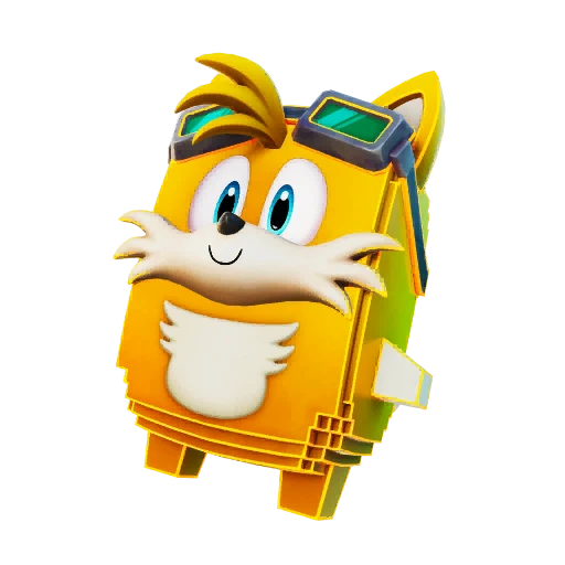 Tails sprite from Fortnite